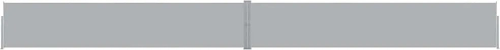 vidaXL Copertină laterală retractabilă de terasă antracit 140x1200 cm