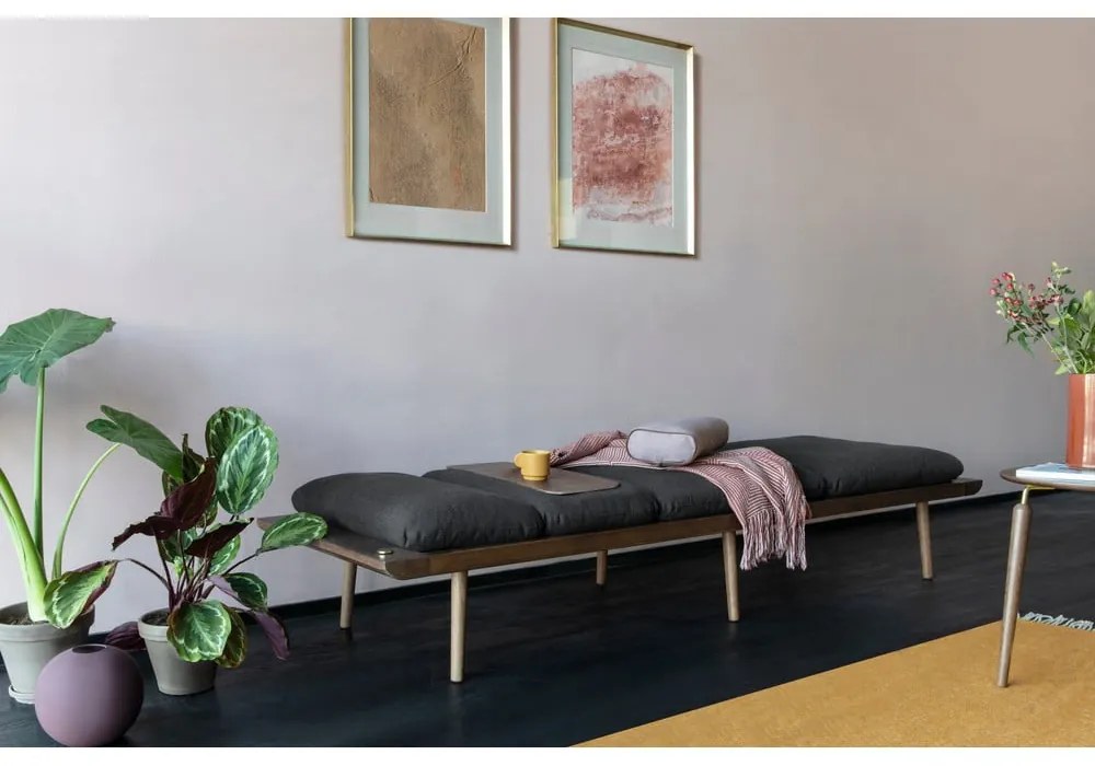 Șezlong gri antracit Lounge Around – UMAGE