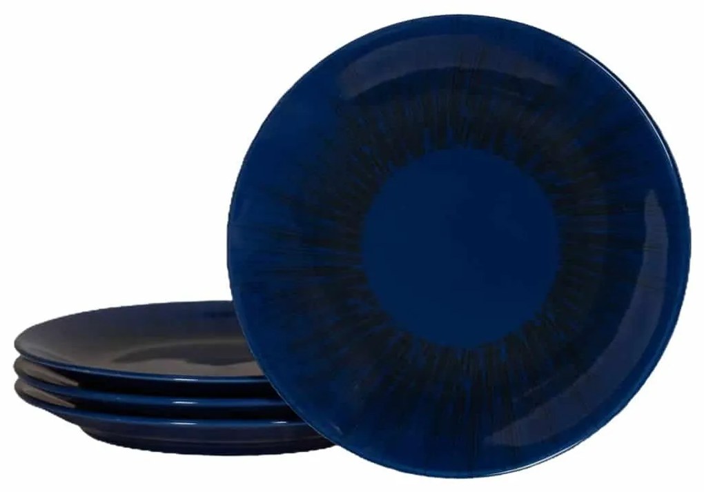 Set 4 farfurii desert, 20 cm: Eleganță la Fiecare Gustare