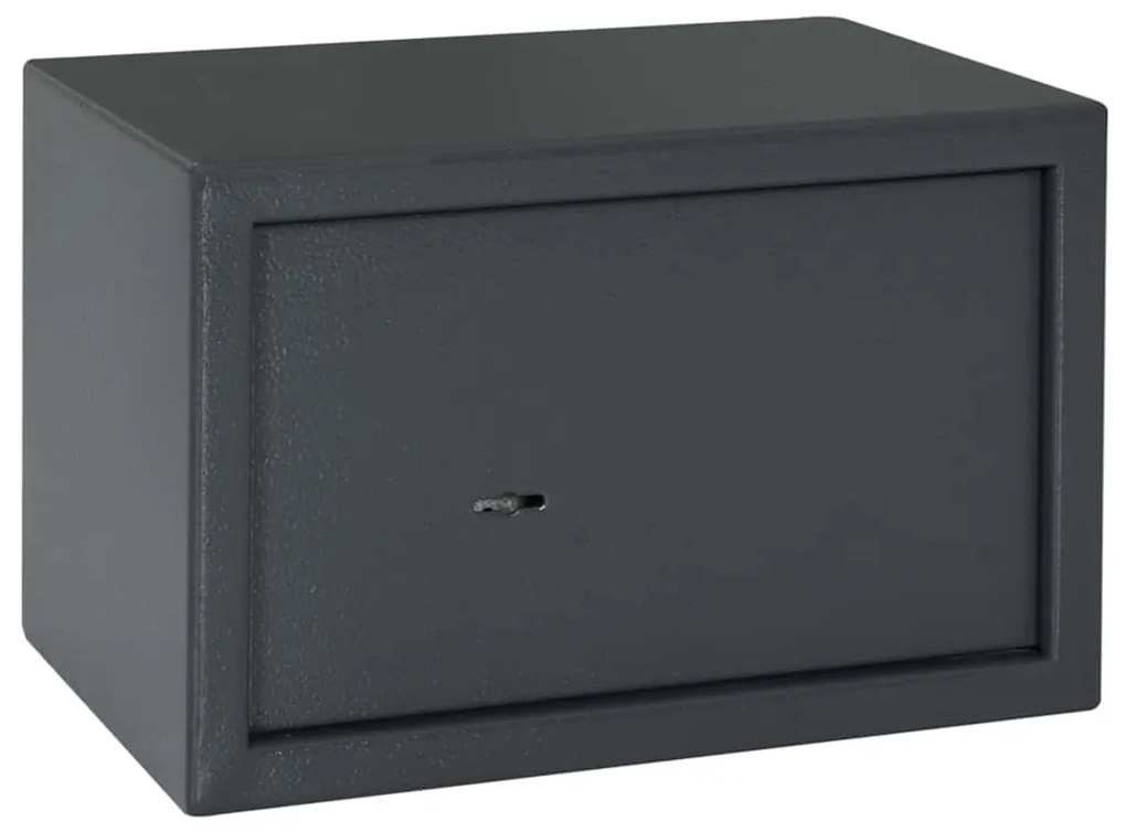 vidaXL Seif cu blocare Gri 20 x 31 x 20 cm Oțel
