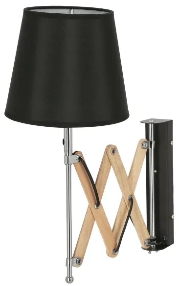 Aplica de perete MITO 1xE27 / 40W / 230V negru