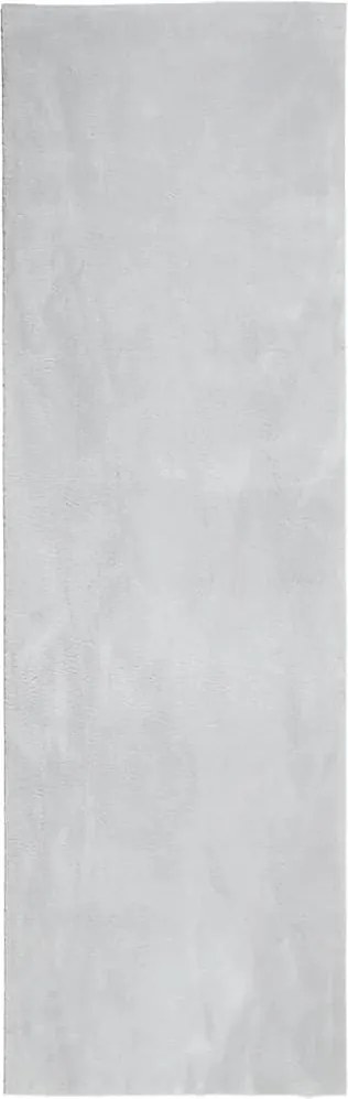 vidaXL Covor HUARTE, fir scurt, moale și lavabil, gri, 80x250 cm