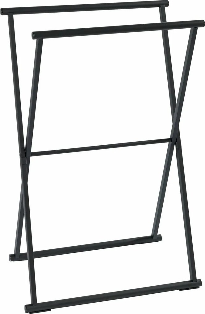 Wenko Suport pliabil pentru prosoape LAVA – negru