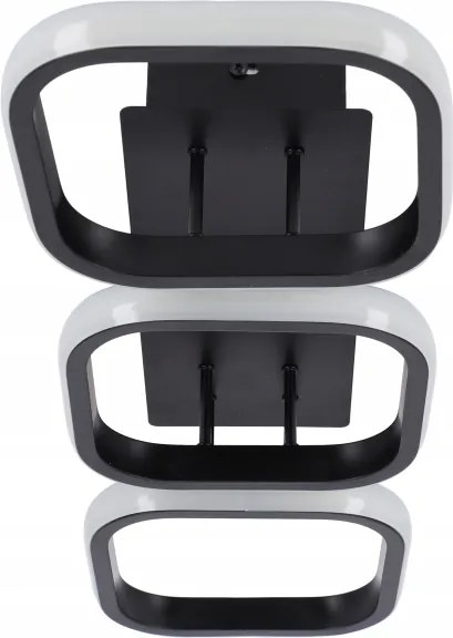 Plafonieră LED 33W/230V, neagră