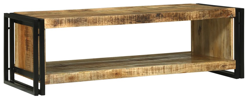vidaXL Masă de cafea 120 x 50 x 38 cm Lemn masiv de mango nefinisat