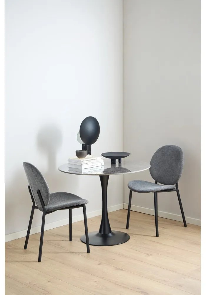 Scaun de dining gri antracit Cliff – Actona