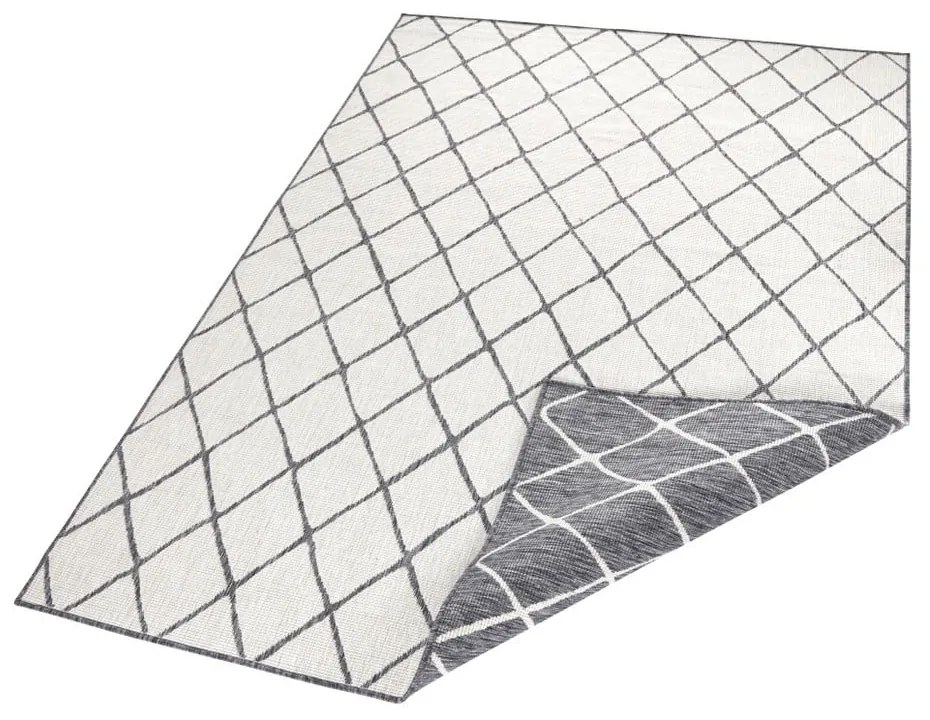 Covor adecvat pentru exterior NORTHRUGS Malaga, 160 x 230 cm, gri - crem
