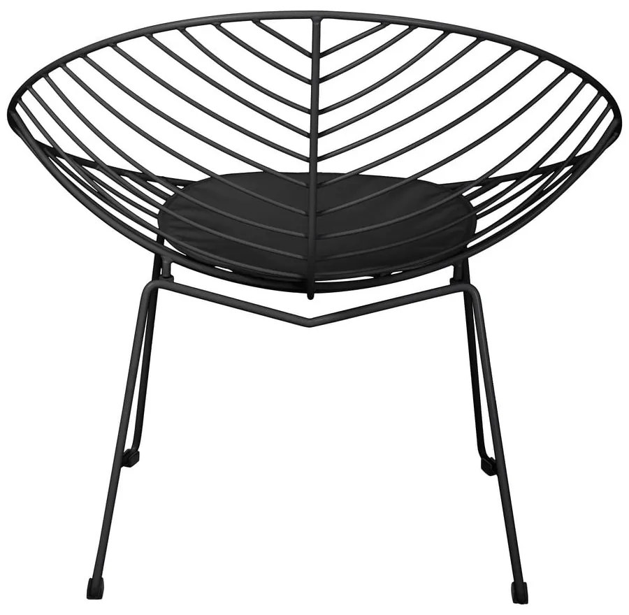 Set 2 fotolii de grădină Bonami Selection Coco, negru