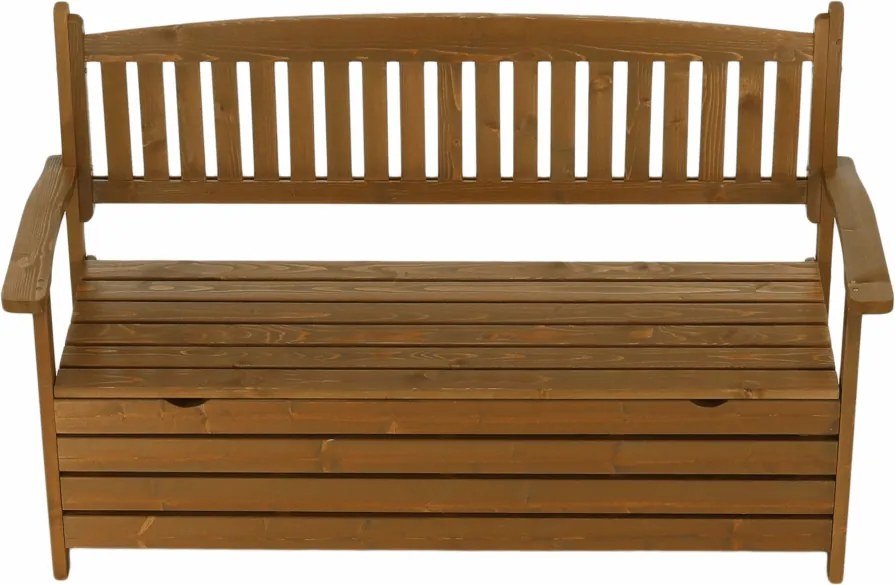 Bancă de grădină, maro, 150cm, AMULA
