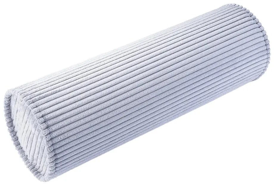 Pernă decorativă pentru copii albastră cu tapițerie din catifea reiată Roll – Wigiwama