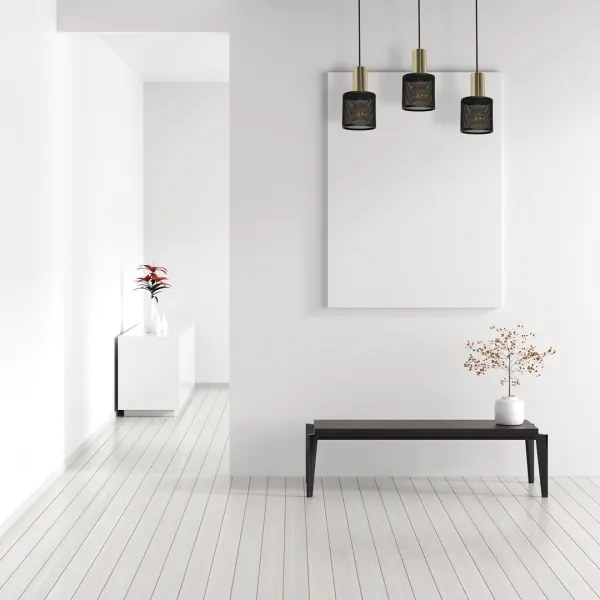 Lustră pe cablu ARES 3xE27/60W/230V