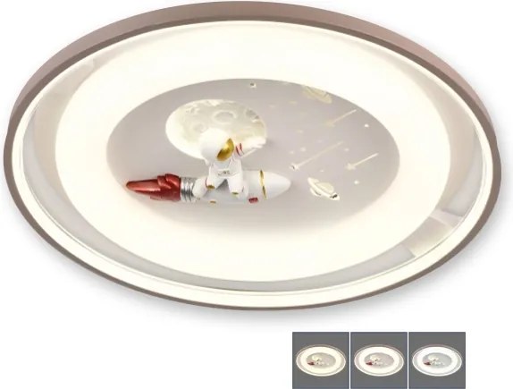 BRILAGI - Plafonieră LED reglabilă pentru copii ASTRO LED/75W/230V Ø 50 cm + telecomandă