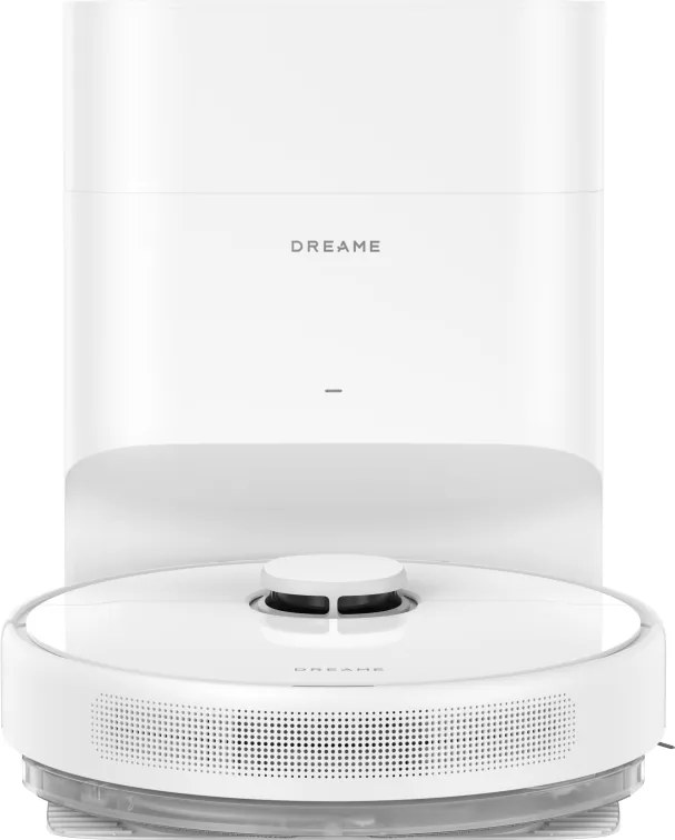 Aspirator robot Dreame D10 Plus Gen 2 RLD32GD, 6000 Pa, 285 min, 150 ml, Mop, LDS, Smart Pathfinder, Asistenti vocali, Evitare obstacole, Alb