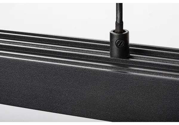 Brilagi - Lustră LED suspendată pe cablu AXIS, 30 W, 230 V, 120 cm, neagră