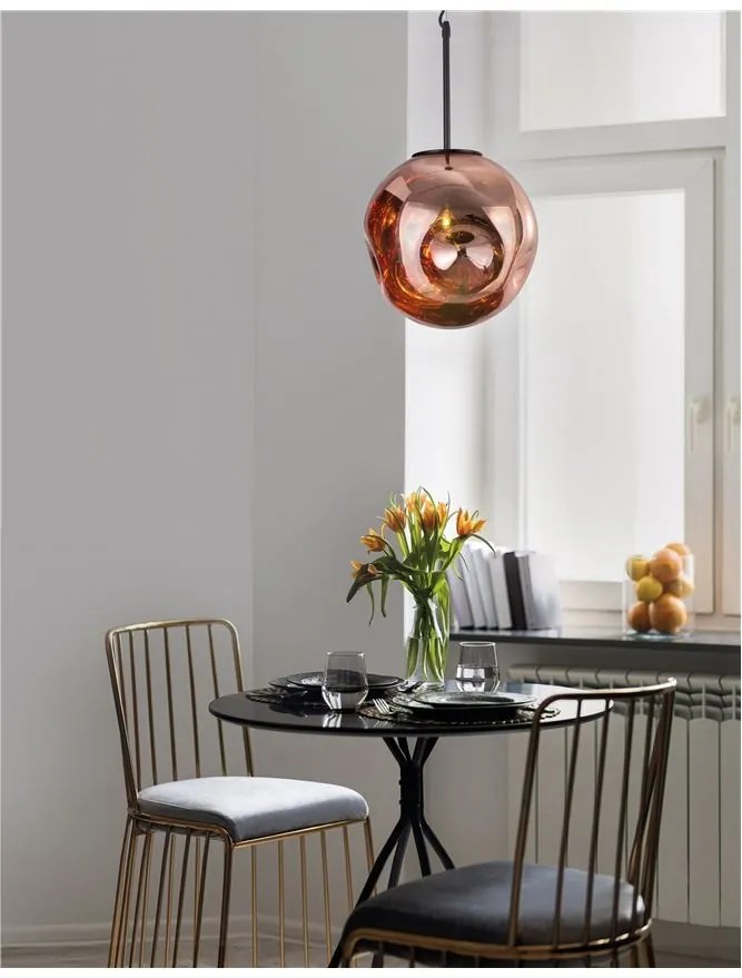 Lustra, Pendul design modern MAYAN, cupru NVL-9988105