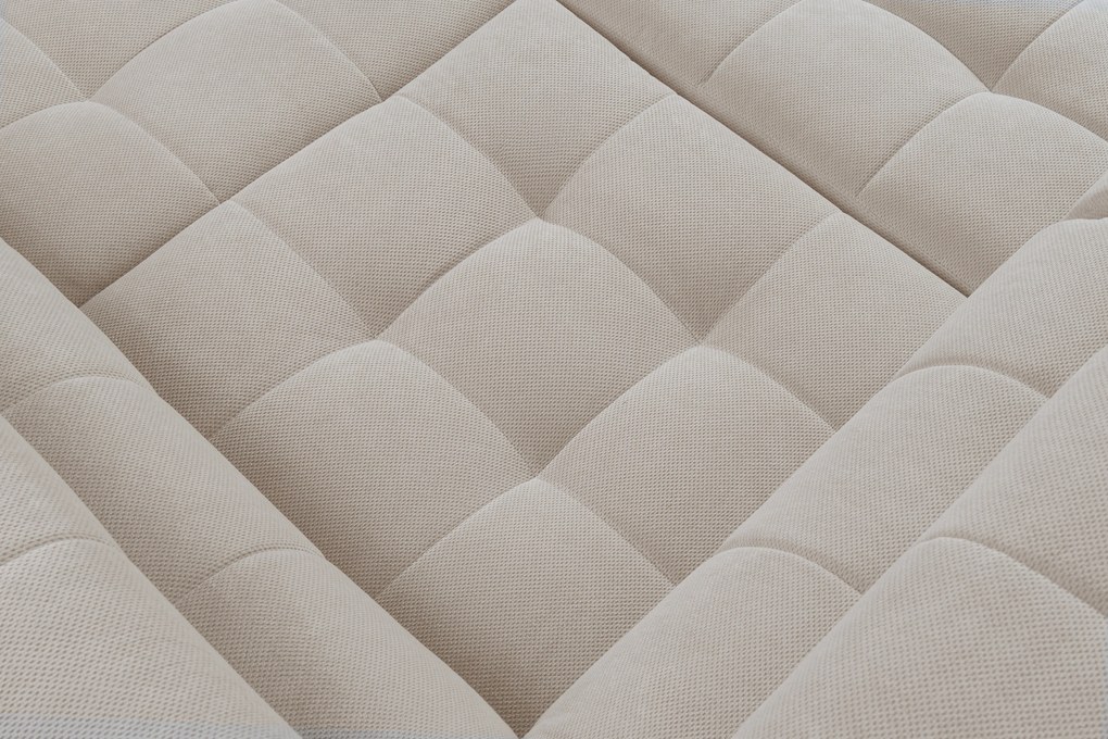 Colțar extensibil Nardo L dreapta - bej pluș Pretty 03