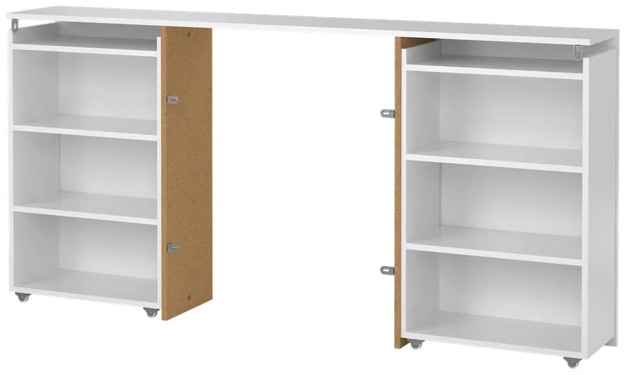 Tăblie de pat albă 165x80 cm Naia – Tvilum