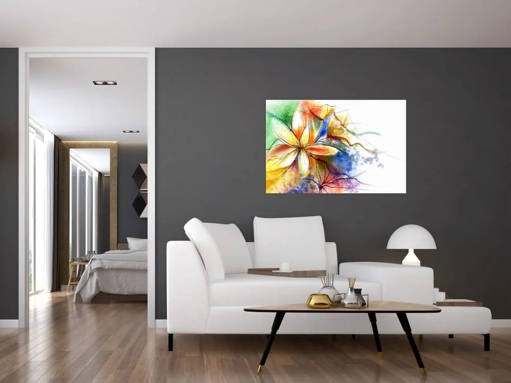 Tablou - Floare (90x60 cm)