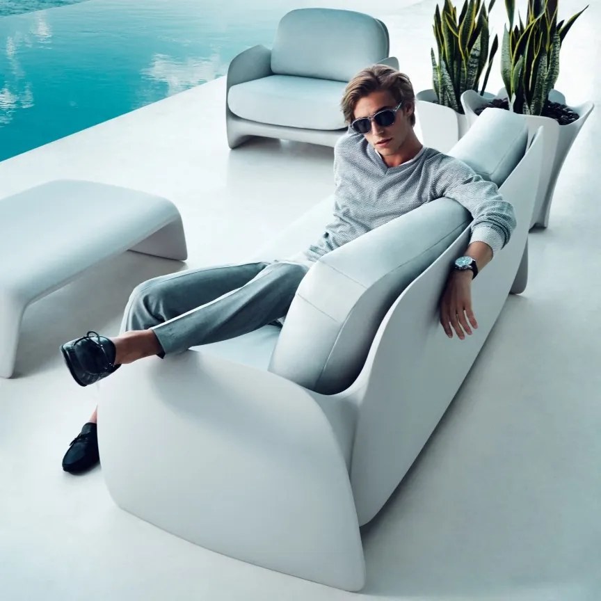 Canapea de exterior / interior design modern premium PEZZETTINA SOFA 56011 Vondom