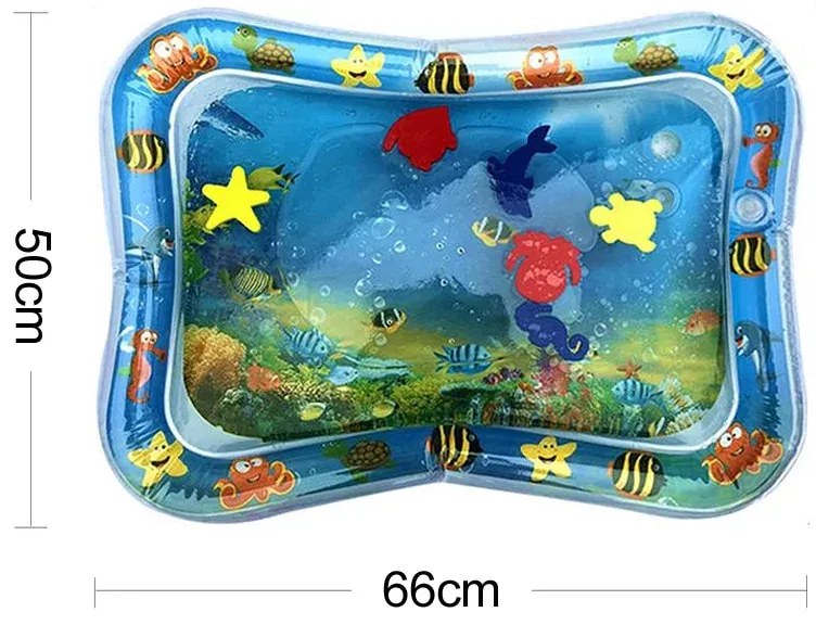 Covor de joacă pentru copii cu tematica lumi marine.