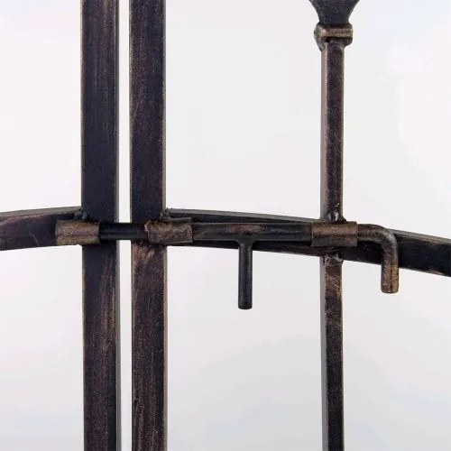 Poartă robustă Garth stil antic 207 x 130 x 50 cm