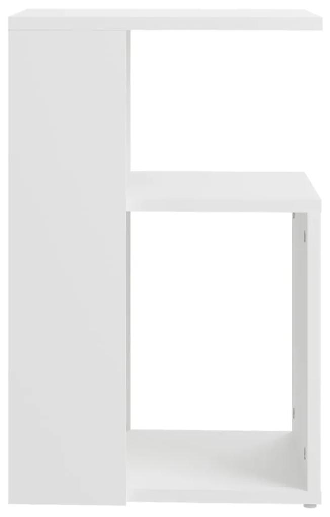 Masa laterala, alb, 36x30x56 cm, PAL 1, Alb