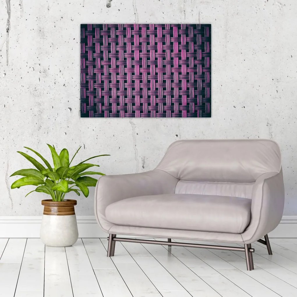 Tabloul textura în mov (70x50 cm)