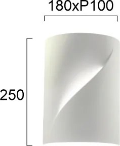 Aplica de perete BLANC 2xE14/10W/230V albă