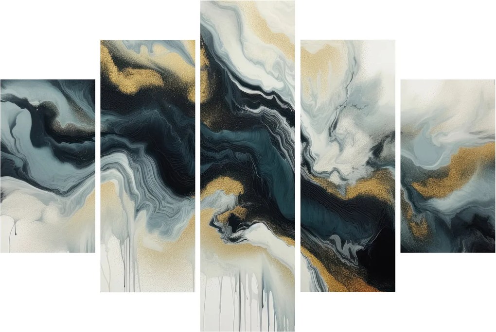 Tablou - Desen marmorat (150x105 cm)