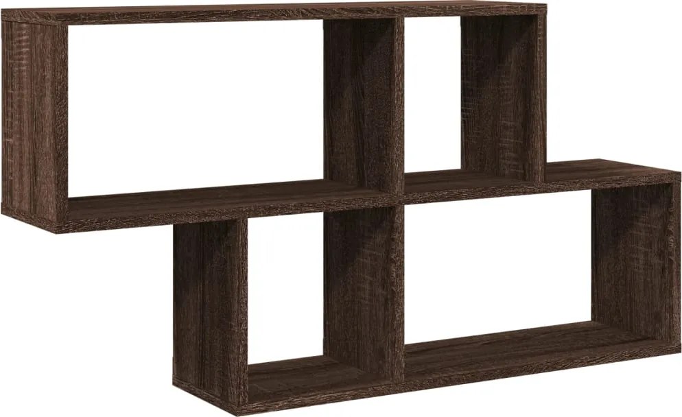 vidaXL Raft de perete, stejar maro, 100x20x53 cm, lemn prelucrat