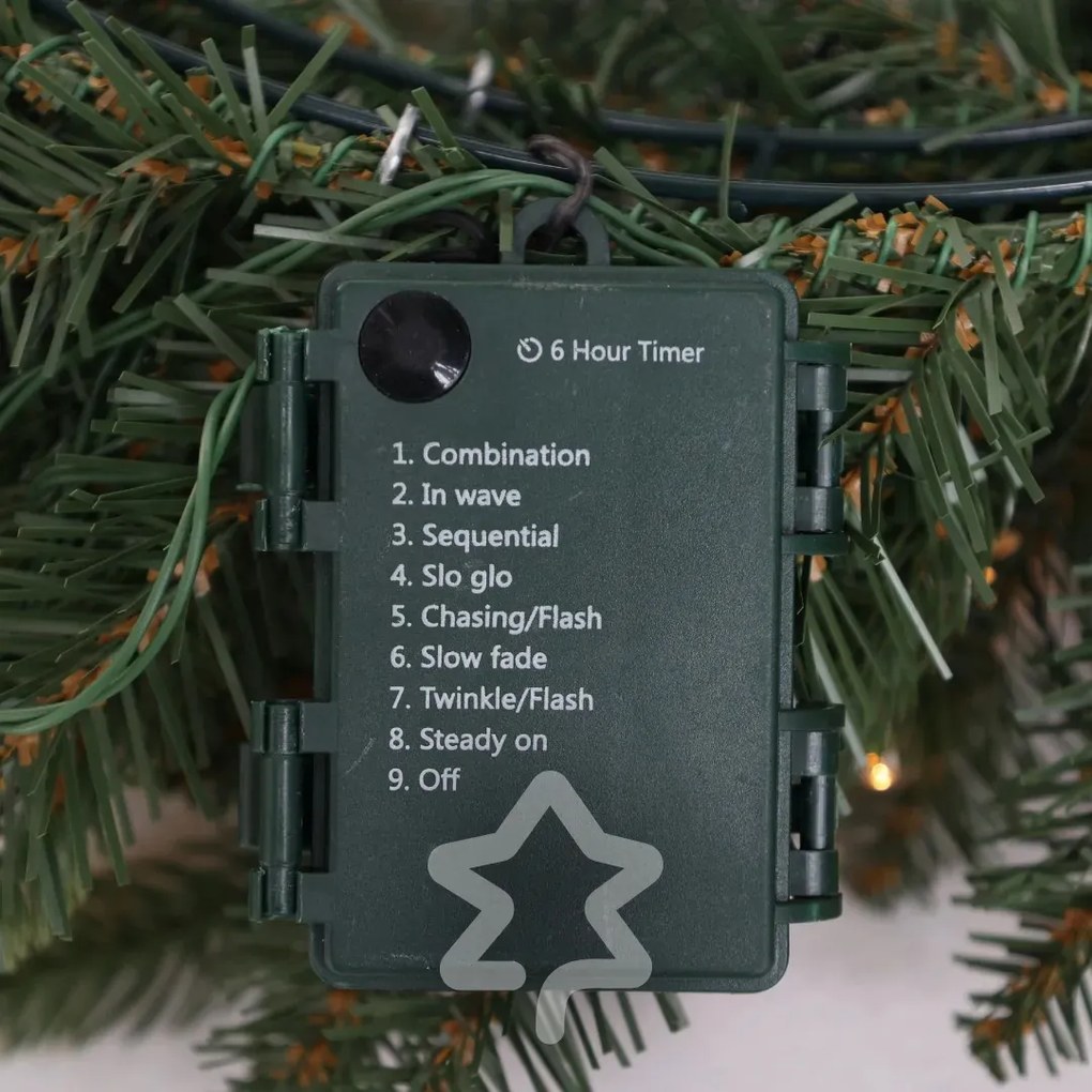 Coronita de Craciun Decorata 50 LED 60 cm