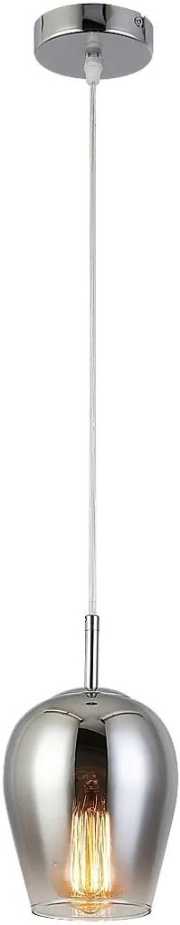 Rabalux Petunia lampă suspendată 1x60 W crom 5252