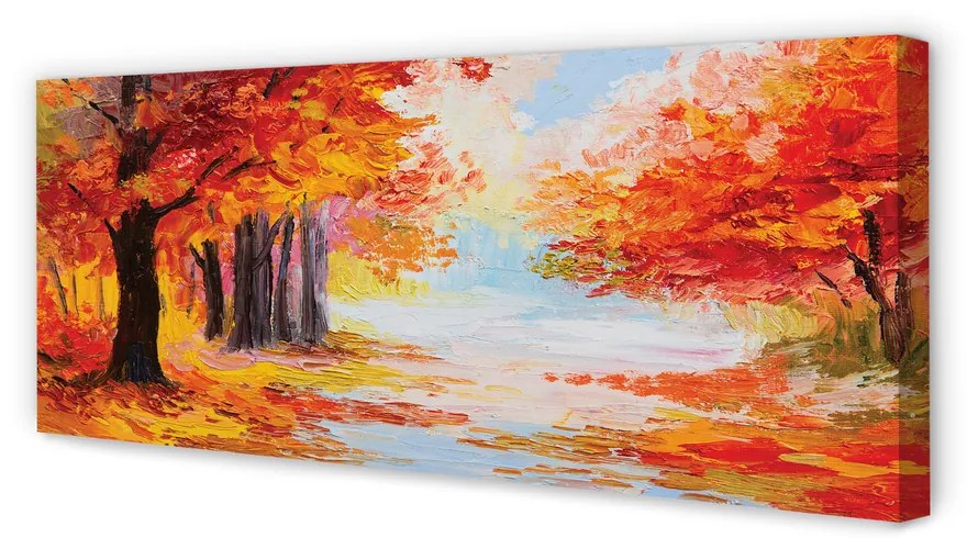 Tablouri canvas Frunze de toamnă ale arborelui
