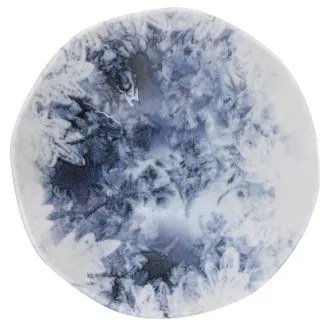 Set de veselă 24 piese din porțelan, albastru