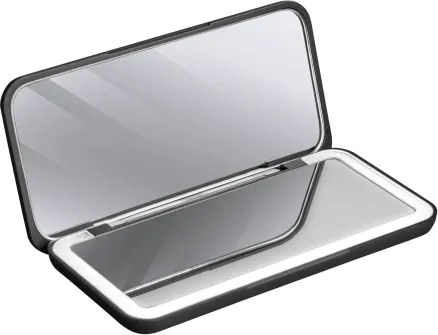 Concept KZ2020 - Oglindă cosmetică LED PERFECT SKIN 1,5W/5V 300 mAh, neagră