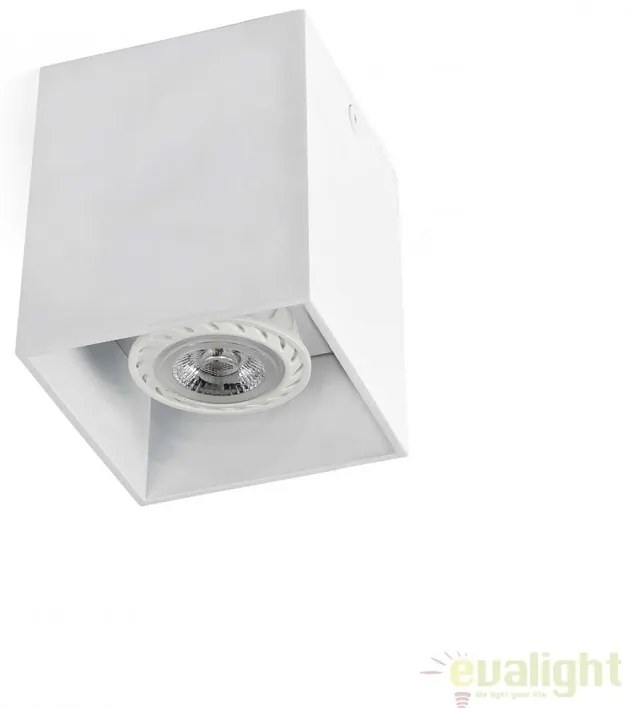 Plafoniera design modern minimalist TECTO-1 alba 63270