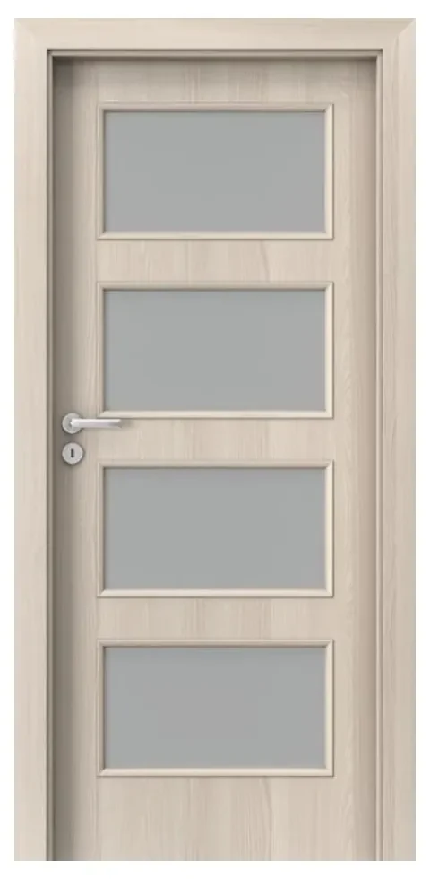 Usa Interior din MDF Porta Laminate CPL Model 5.5 (Culoare: Wenge, Toc: Reglabil 30 cm, Maner: Patrat negru inchidere magnetica, Dimensiune: 60 cm)
