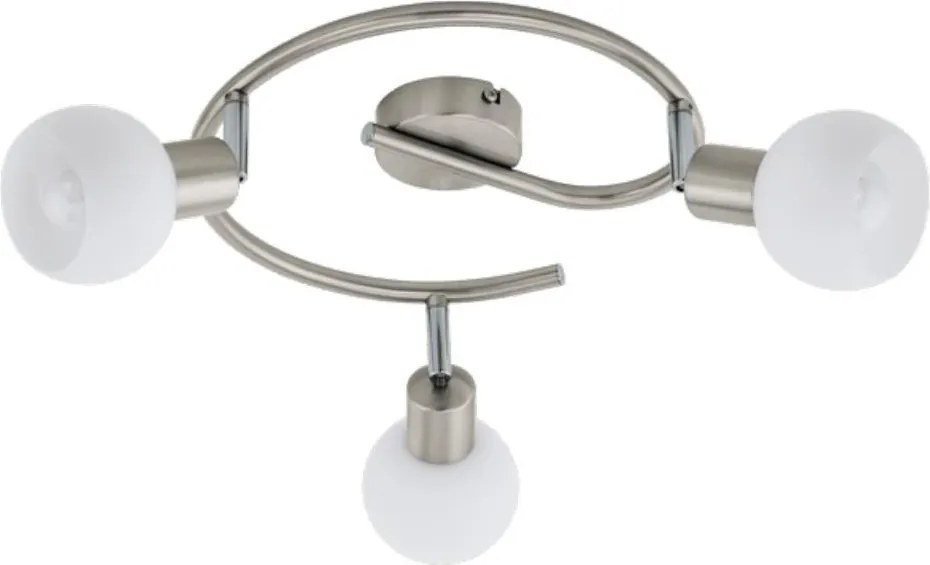 Eglo 55427 - Corp de iluminat LED tip spot 3xE14/4W/230V, Ø 27 cm, crom mat