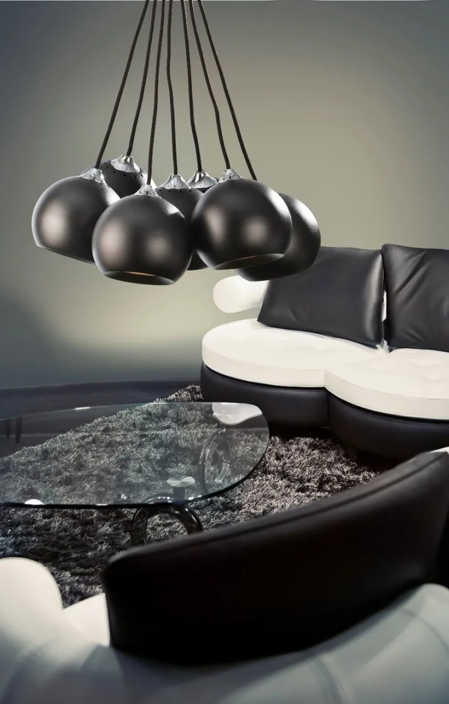 Pendul design modern Gulia 1 Black