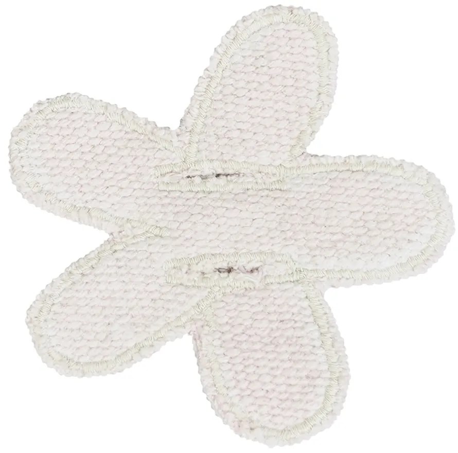 Covor de joacă pentru copii crem din bumbac 120x160 cm Wildflowers – Lorena Canals