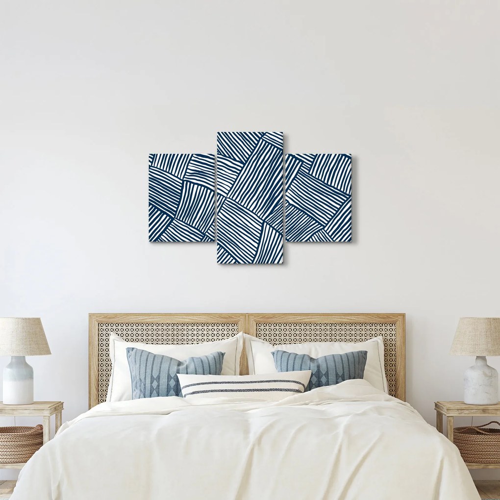 Tablou - linie 3D (90x60 cm)