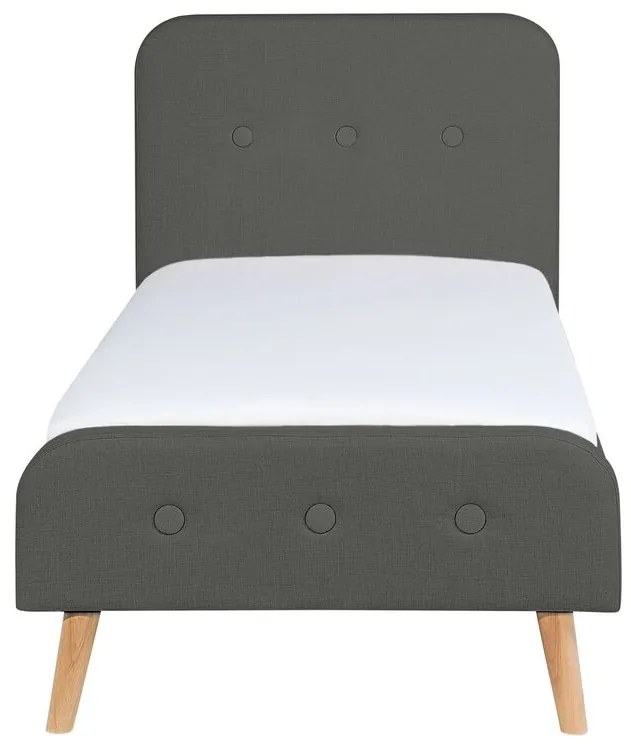 Pat pentru copii 90 cm ROME (cu somieră) (gri). Promo -39%. 1007463