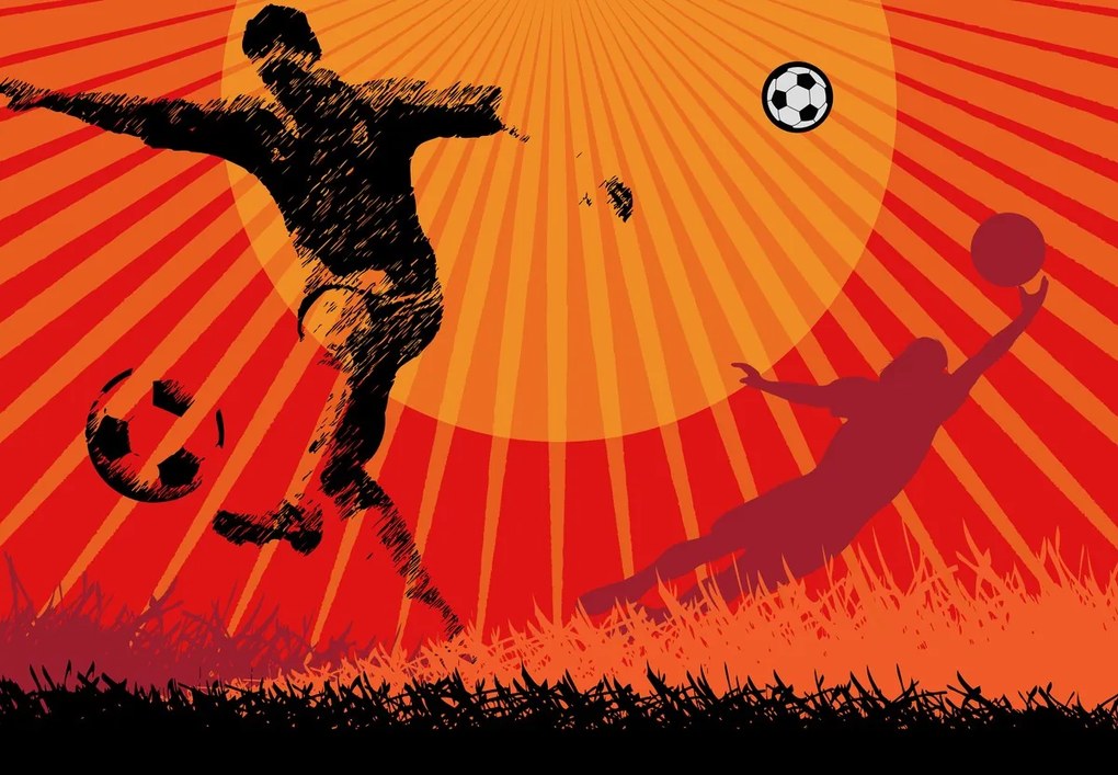 Fototapet - Fotbal (147x102 cm)