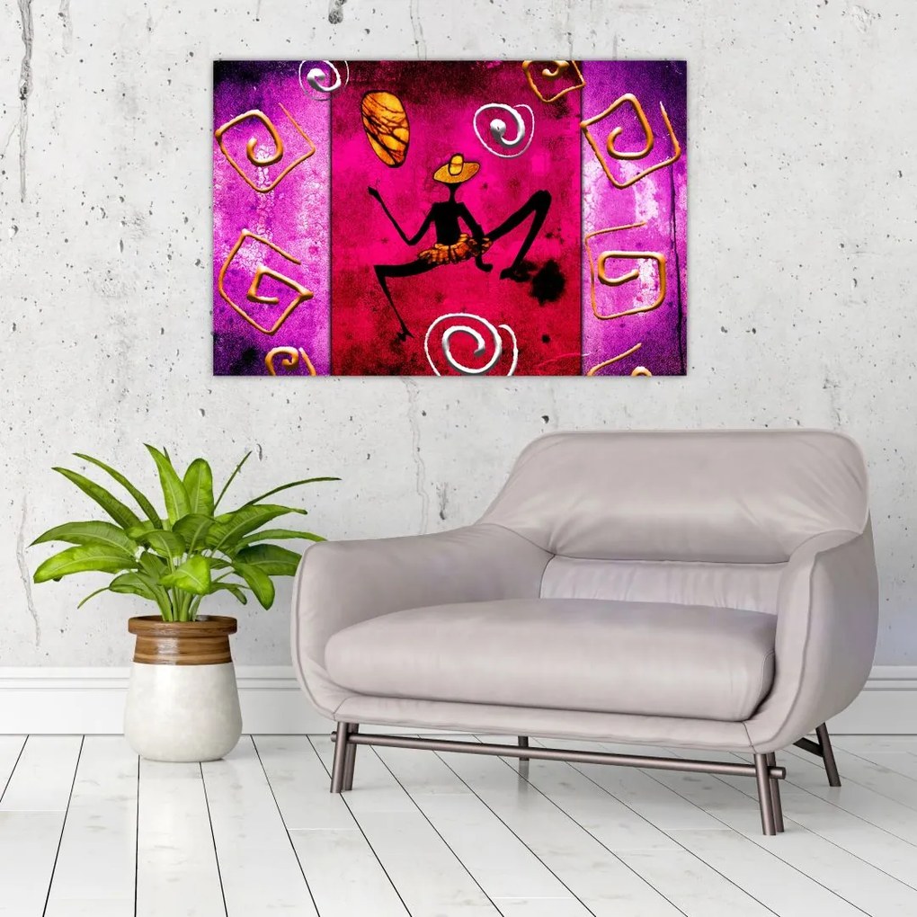 Tablou picturii istorice pe perete (90x60 cm)