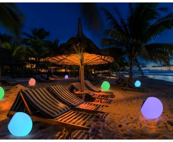 Top Light BALL RGB RC - LED RGB solar cu telecomandă, dimabil, 1,2W, IP44