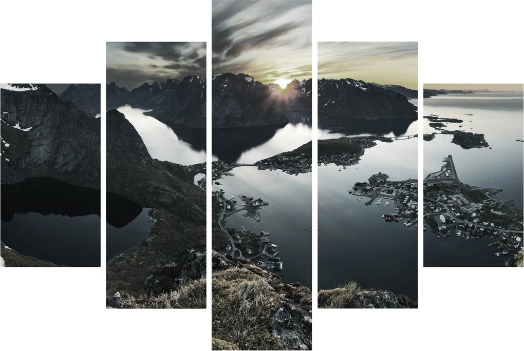 Tablou - Munții norvegieni (150x105 cm)