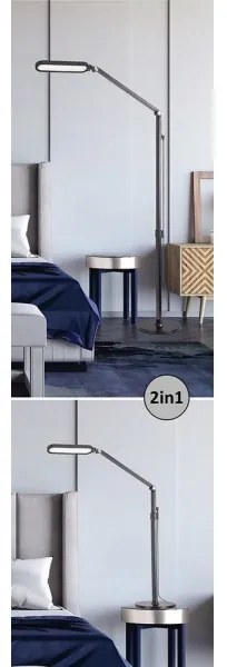 Lampadar LED dimabil DRACO LED/13W/230V 3000-6000K negru Rabalux 2310