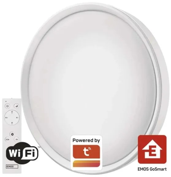 Plafonieră LED dimabilă GoSmart LED/45W/230V Wi-Fi Tuya + telecomandă