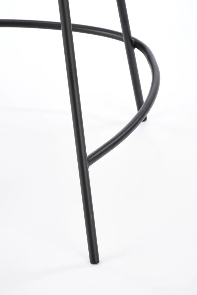 Scaun de bar tapitat H118 bej