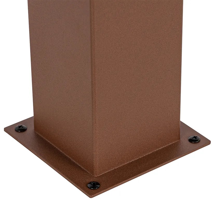 Lampă de exterior inteligentă cu stand, maro ruginit, 30 cm, cu Wi-Fi P45 - Denmark